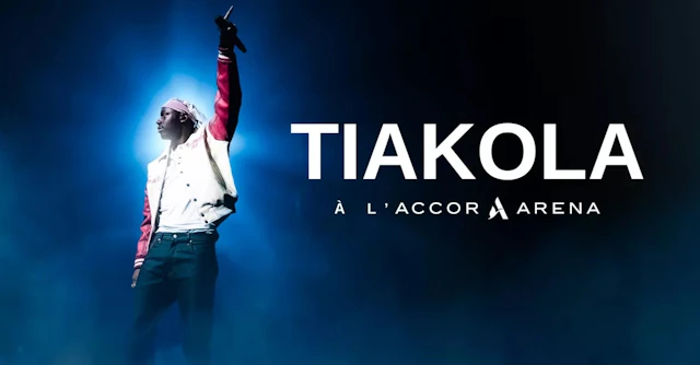 Tiakola at the Accor Arena on France 4